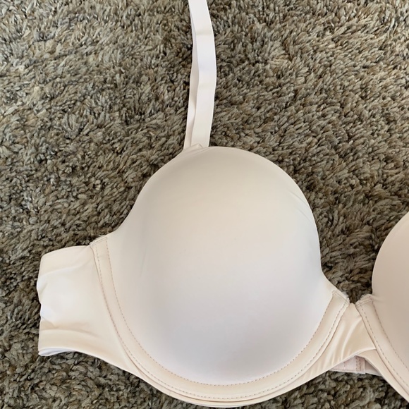 Maidenform Beige Underwire T-shirt Bra 36B Smartzone Cups Convertible Straps - Picture 3 of 7